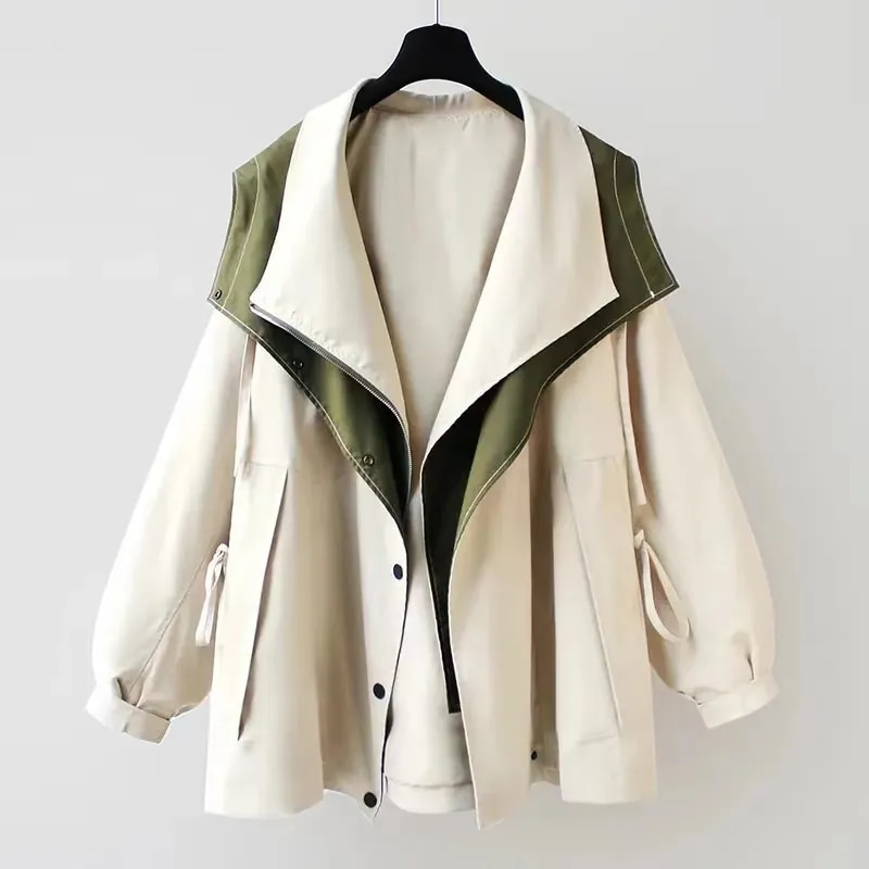Isabella – Oversized Waterdichte Regenjas voor Dames
