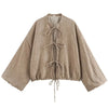 Sophia – Elegante Dames Blouse met Strikdetail
