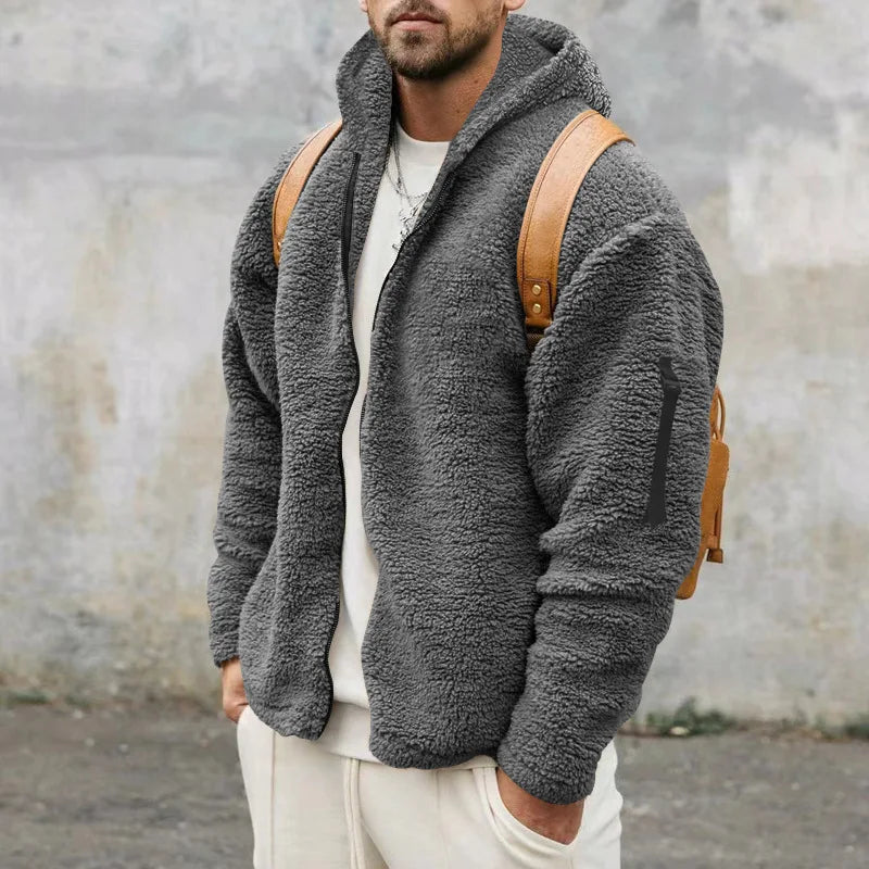 Driztone – Dubbelzijdige Fleece Heren Hoodie Jas