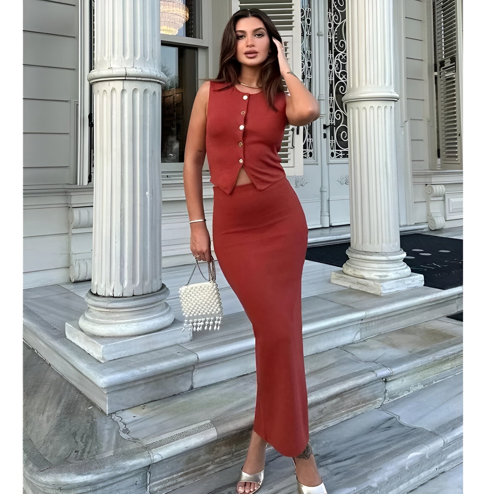 Isabella – Elegante Twee-Delige Set voor Dames