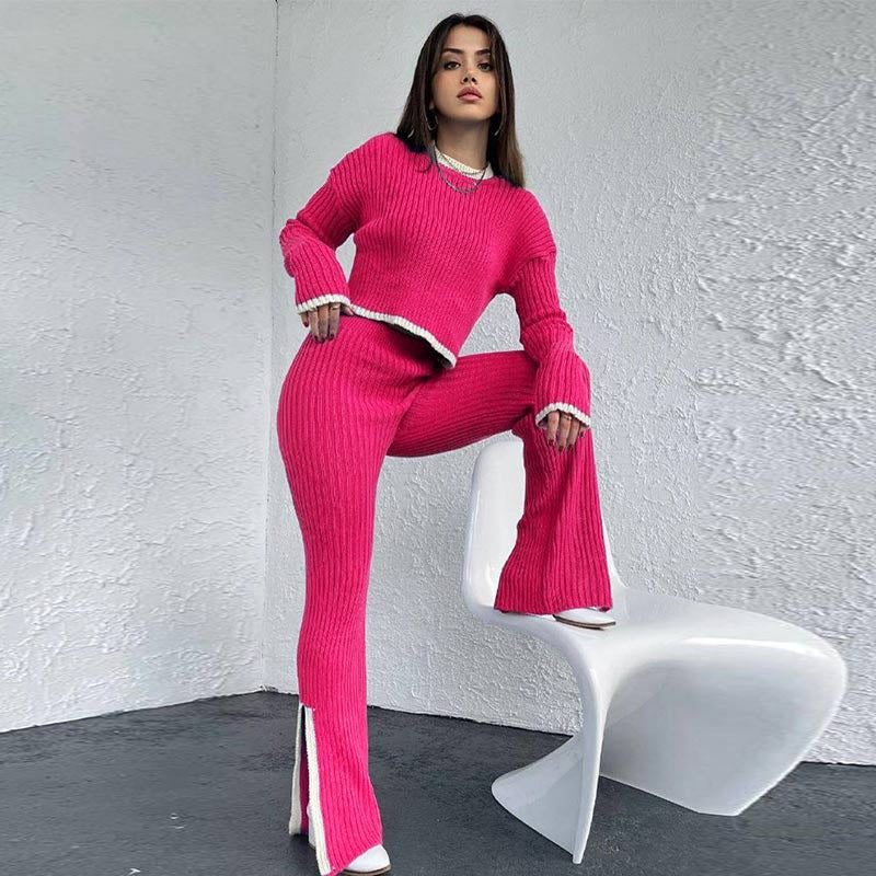 Desirée – Gebreide Dames Lounge Set met Elegante Pasvorm