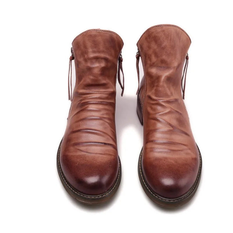Giovanni – Leren Heren Chelsea Boots