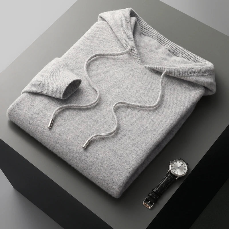 FabioSantini Gebreide Hoodie Heren
