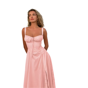 Clara – Bloemen Zomerjurk met Strikdetail voor Dames