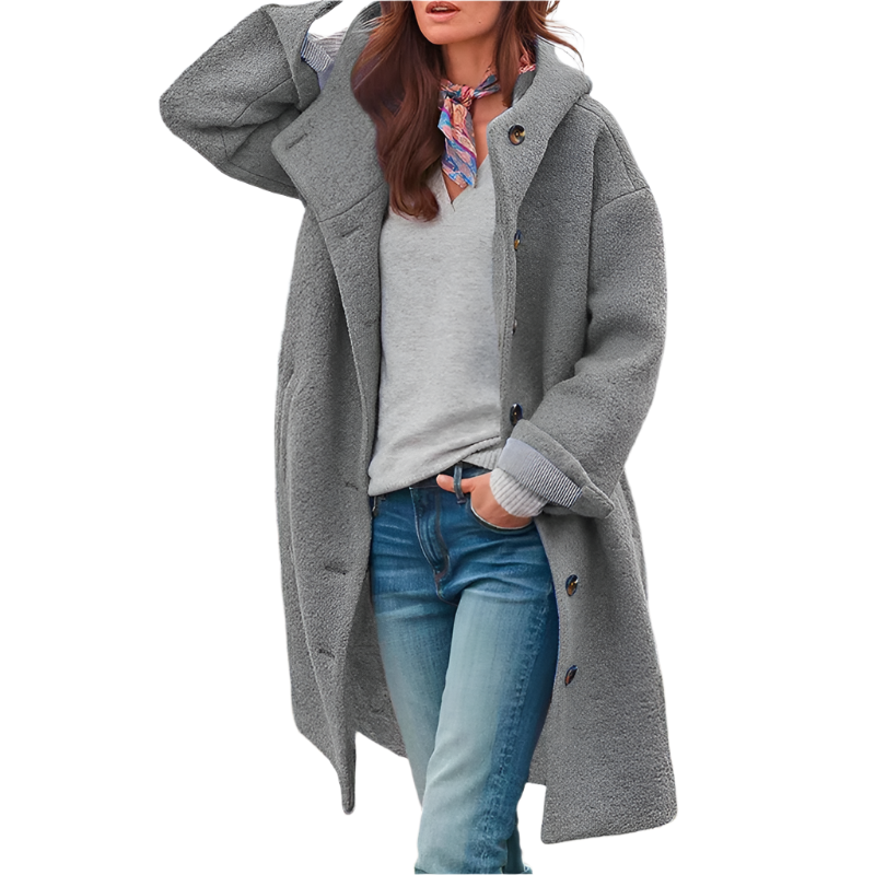 Elena – Dames Winterjas met Capuchon