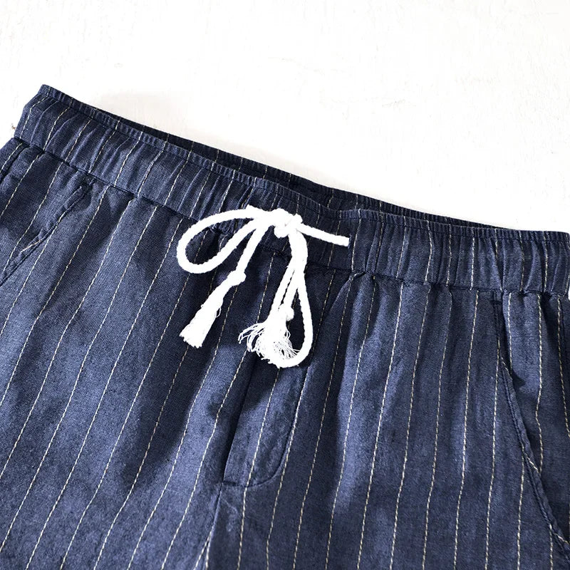 RiccardoFerrara Linnen Korte Broek
