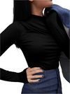 Isabella – Hoogstretch Asymmetrische Dames Top