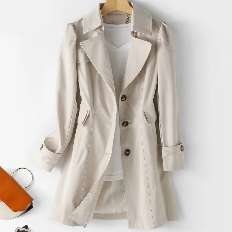 EnzoStile Elegante Trenchcoat Voor Vrouwen