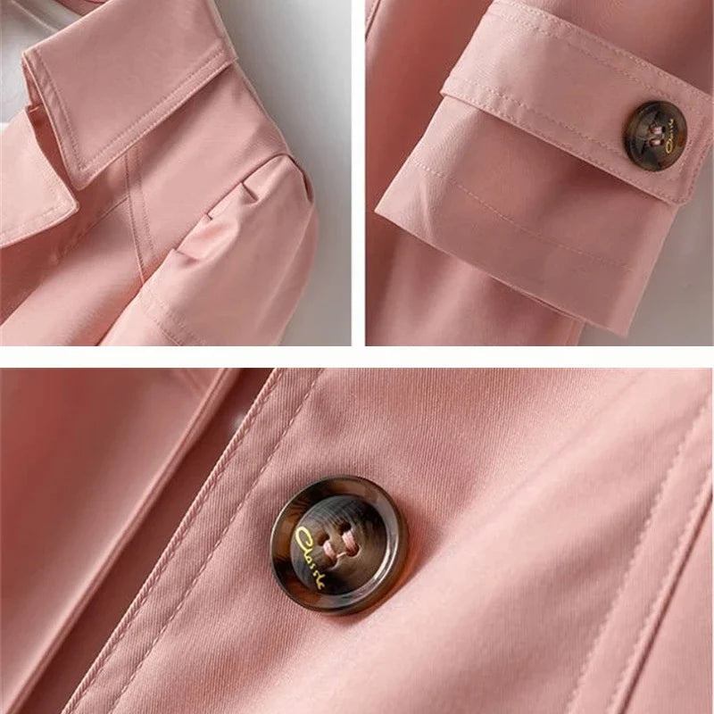 EnzoStile Elegante Trenchcoat Voor Vrouwen