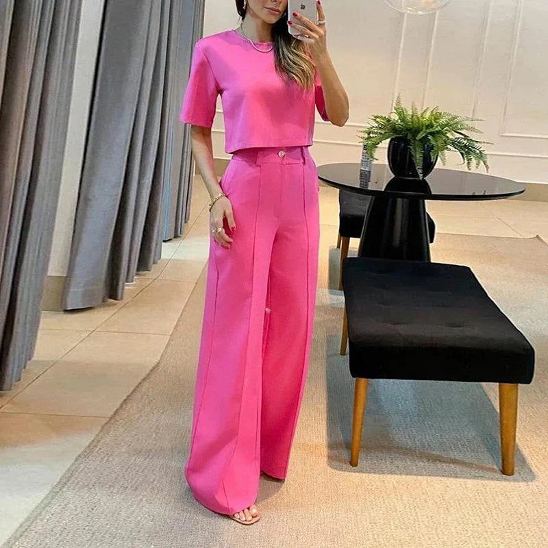 Elena – Elegante Dames Co-ord Set in Twee Delen
