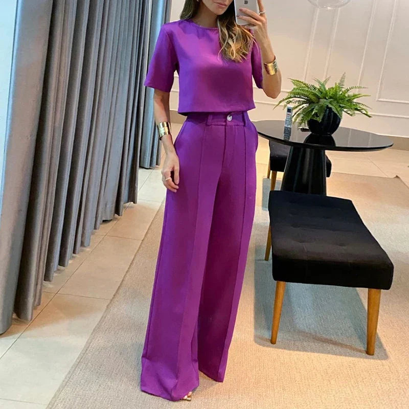 Elena – Elegante Dames Co-ord Set in Twee Delen