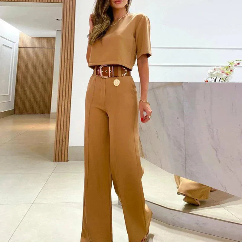 Elena – Elegante Dames Co-ord Set in Twee Delen