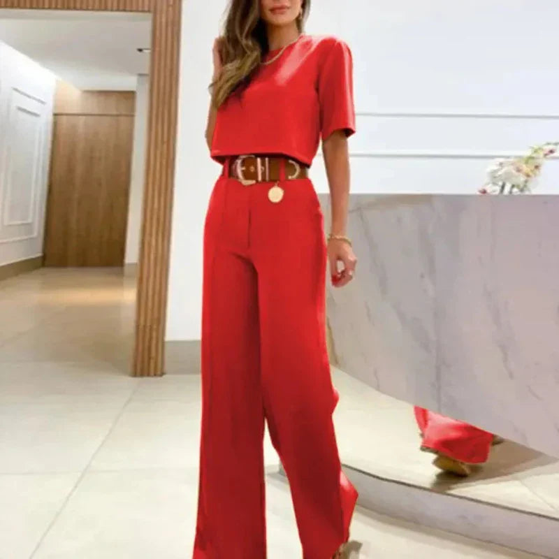 Elena – Elegante Dames Co-ord Set in Twee Delen