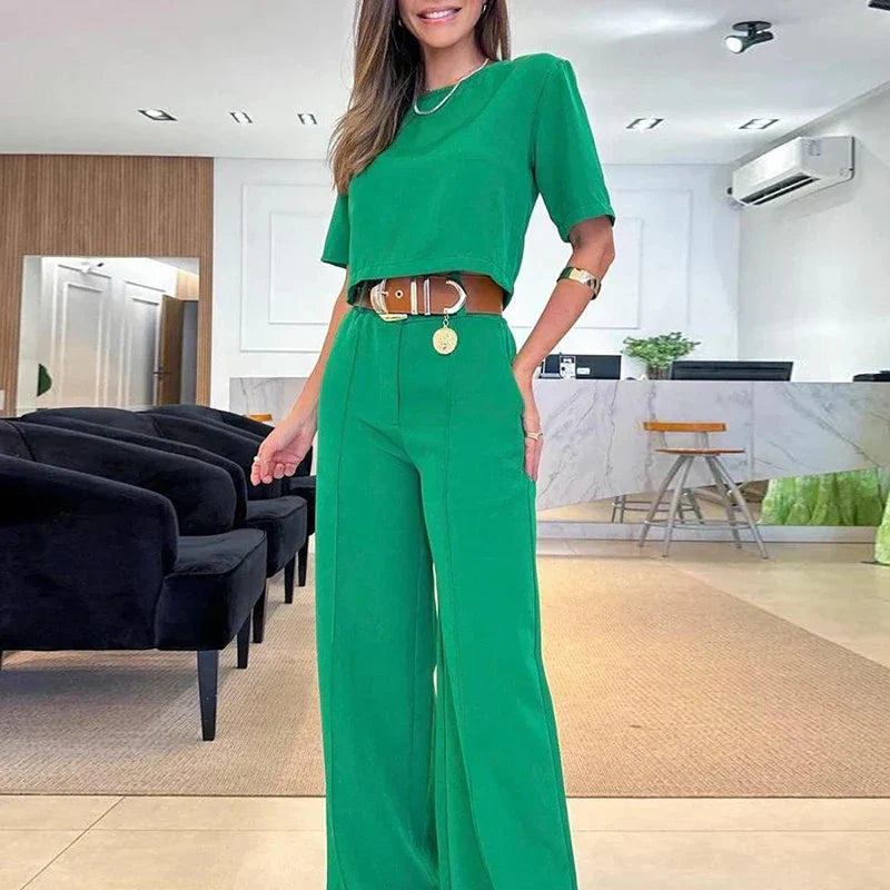 Elena – Elegante Dames Co-ord Set in Twee Delen