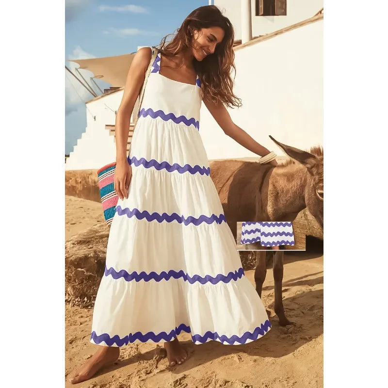 Chiara – Alledaagse Elegantie Dames Jurk met Lange Mouwen