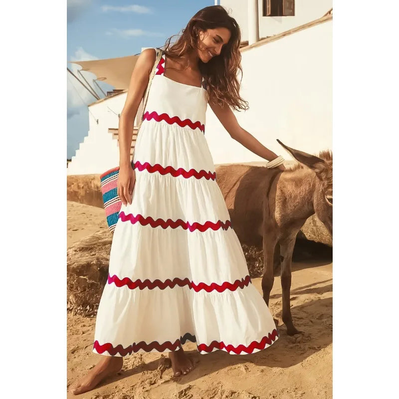 Chiara – Alledaagse Elegantie Dames Jurk met Lange Mouwen
