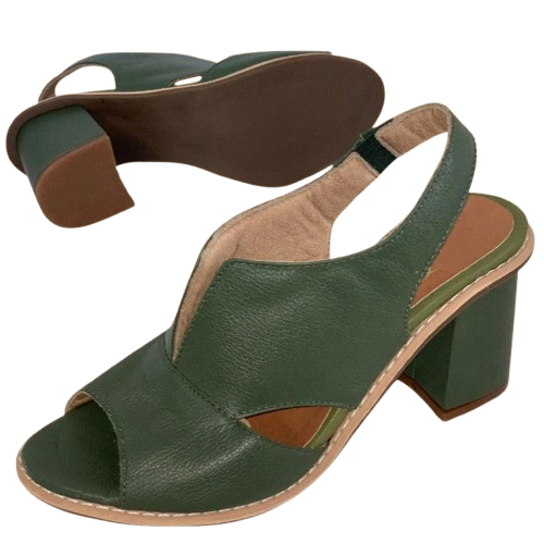 Angel – Elegante Dames Blokhak Sandalen