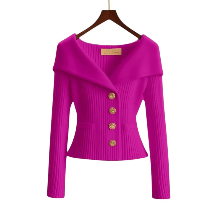 Yassi – Dames Zachte Gebreide Elegante Cardigan