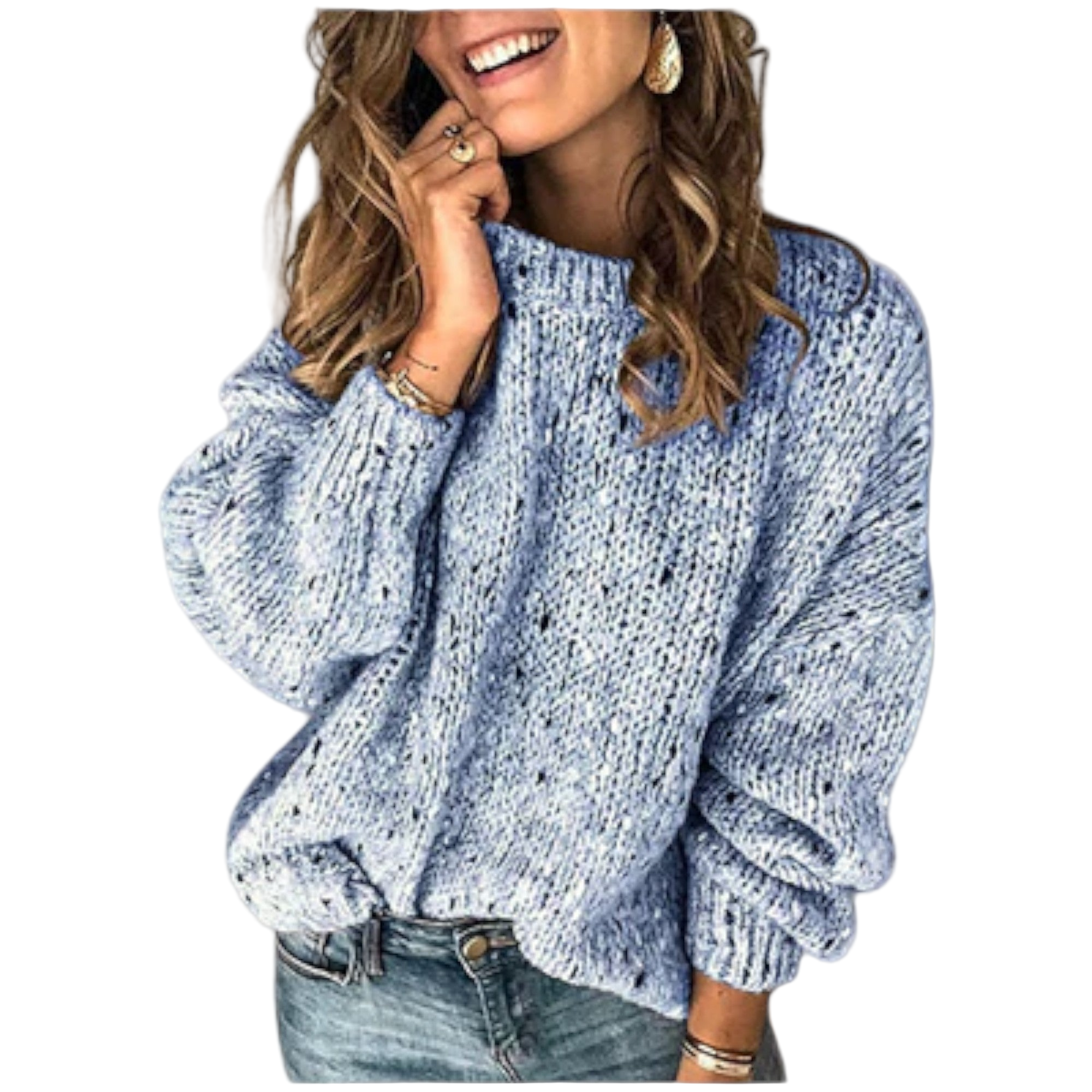 Mindy – Dames Vintage Gebreide Trui