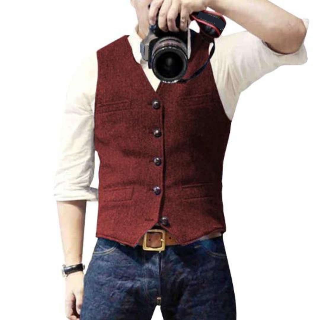 Matteo – Klassiek Getailleerd Heren Gilet