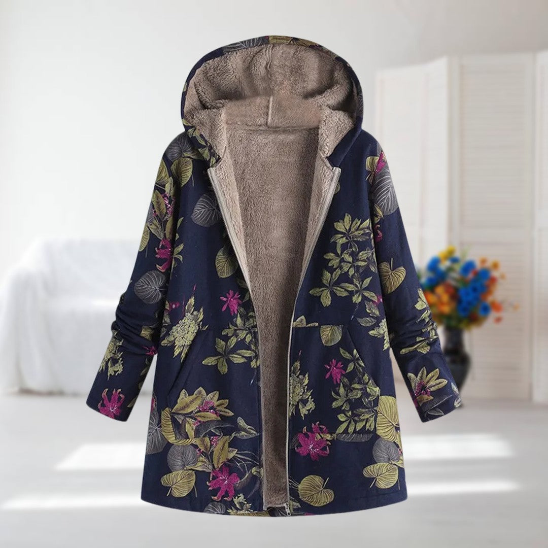 Alexis – Dames Winter Parka met Imitatiebont