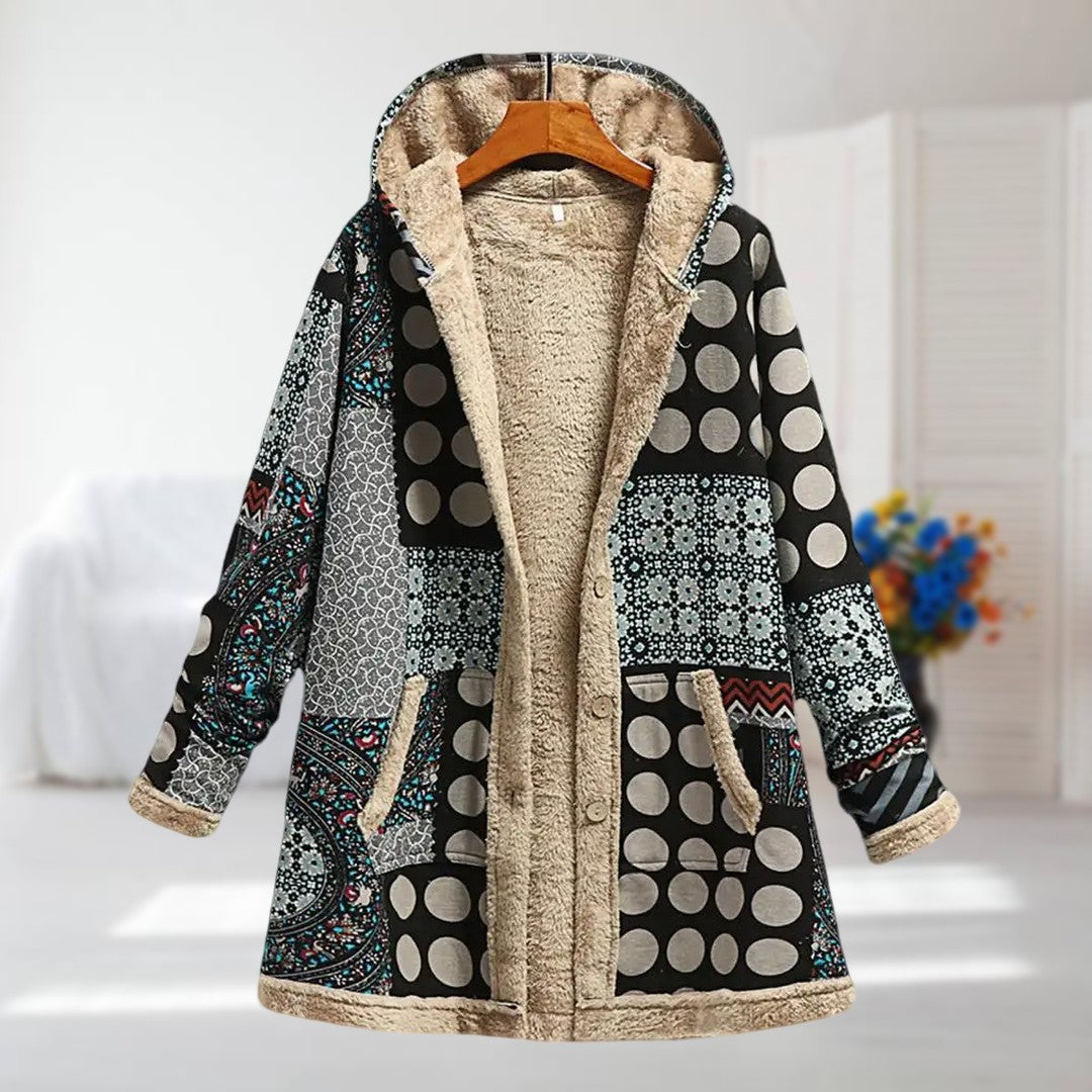 Alexis – Dames Winter Parka met Imitatiebont
