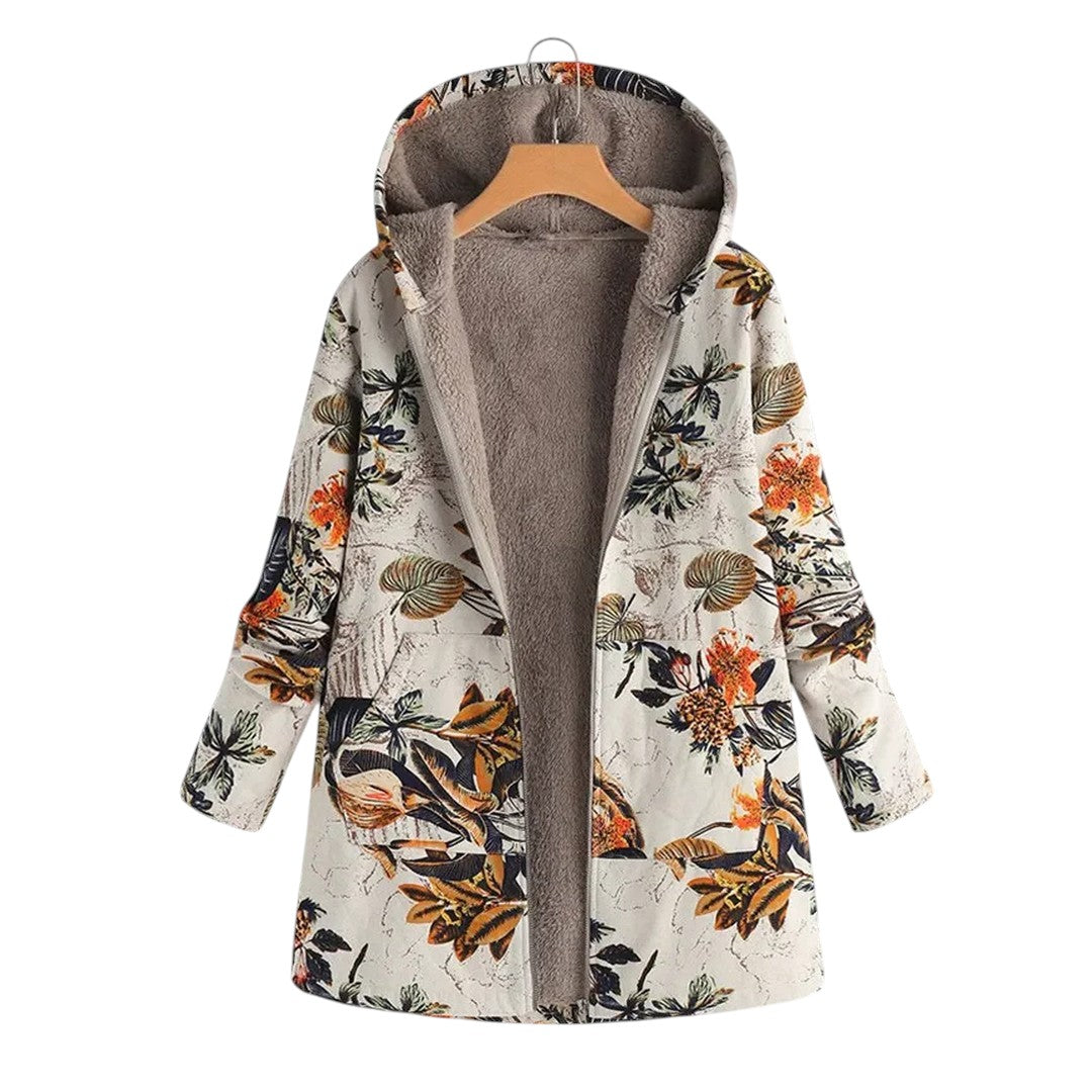 Alexis – Dames Winter Parka met Imitatiebont