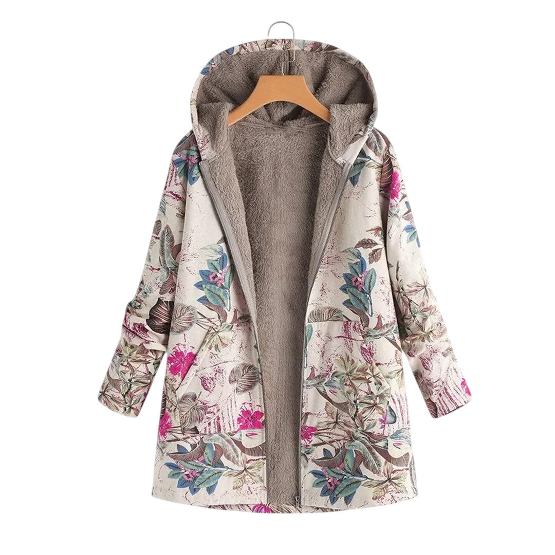 Alexis – Dames Winter Parka met Imitatiebont