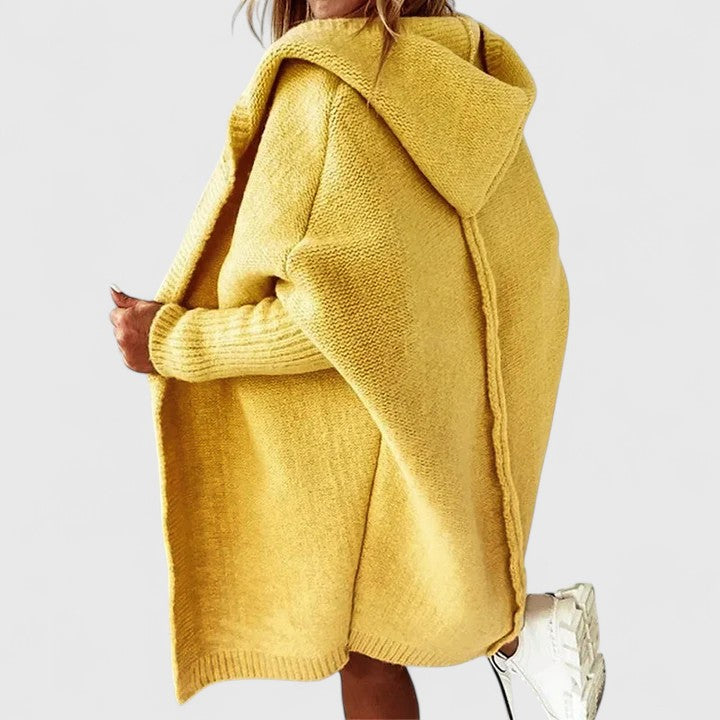 Brynn – Oversized Dames Hoodie Cardigan