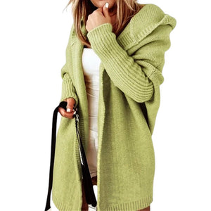 Brynn – Oversized Dames Hoodie Cardigan