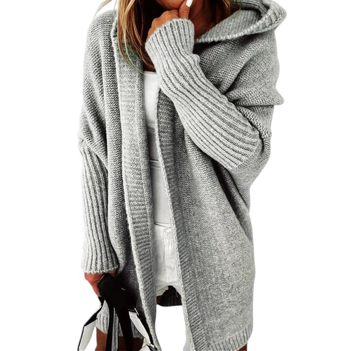 Brynn – Oversized Dames Hoodie Cardigan