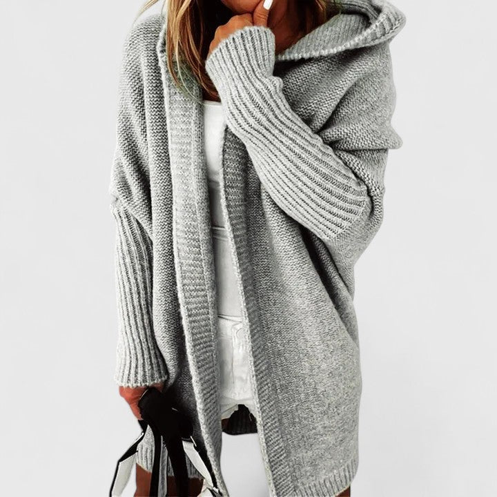Brynn – Oversized Dames Hoodie Cardigan