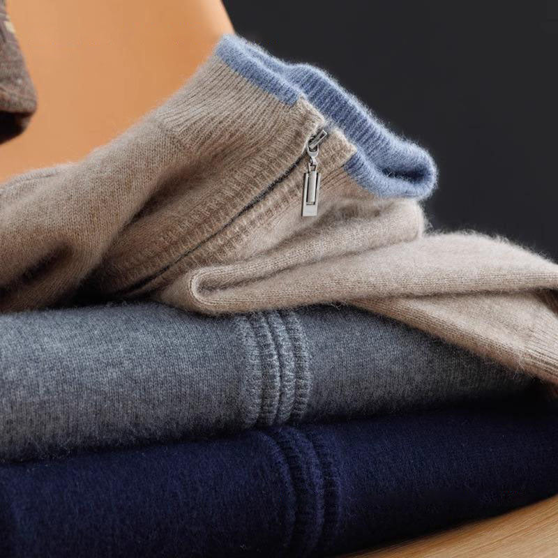 Lorenzo – Luxe Herenvest van Premium Wol