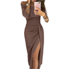 Isabella – Off-Shoulder Glitter Avondjurk voor Dames