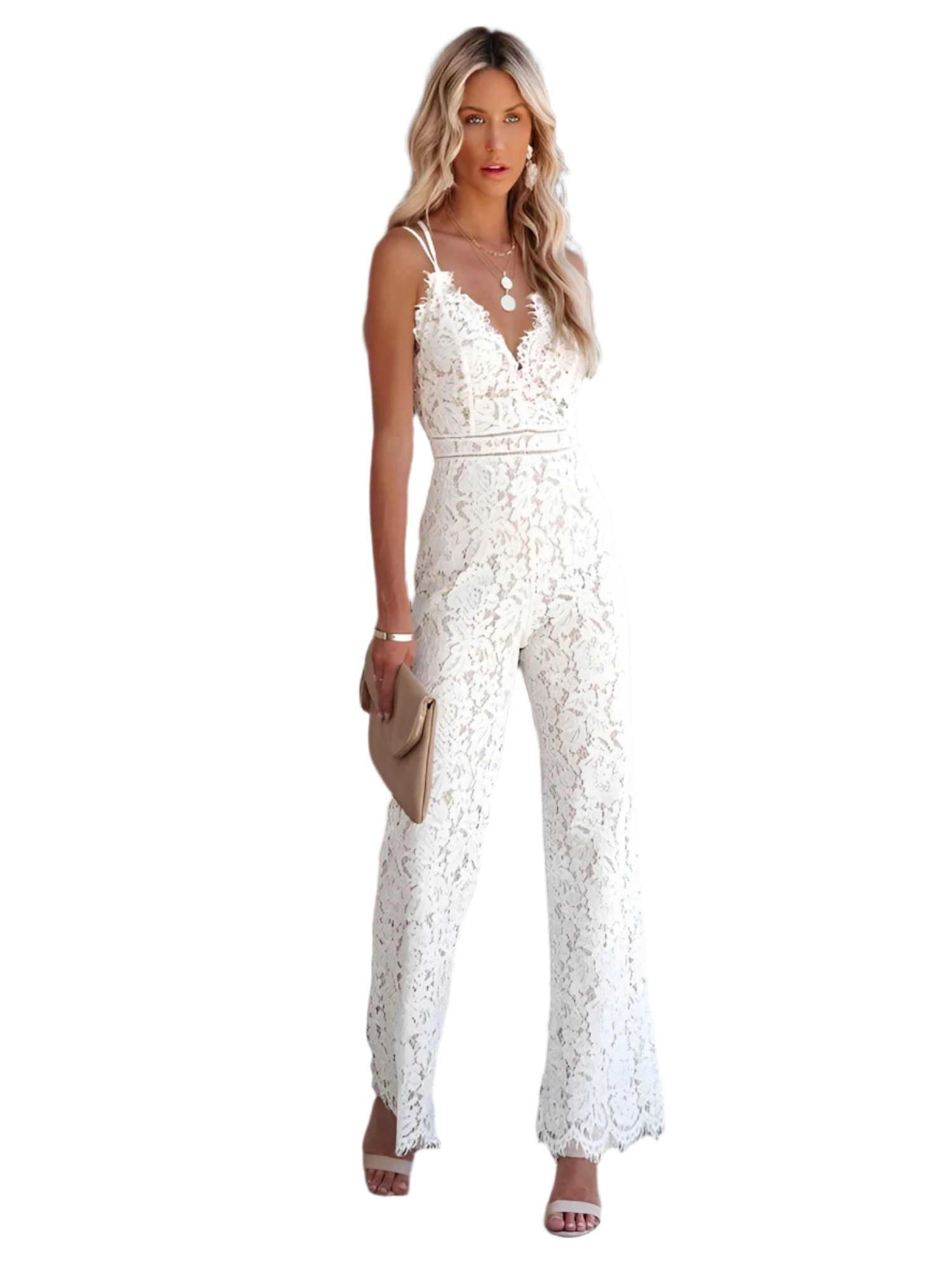 Britt – Zachte-Luxe Dames Jumpsuit in Zwart