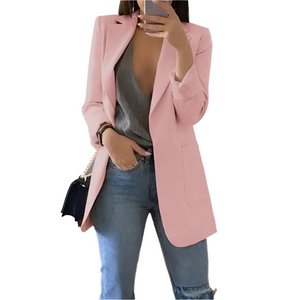 Alessia – Getailleerde Dames Blazer in Uitgebreide Maten