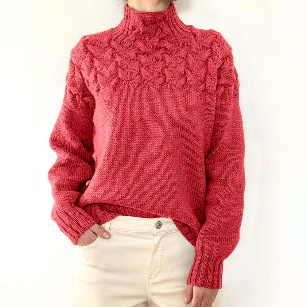 Elena – Warme Gebreide Dames Coltrui