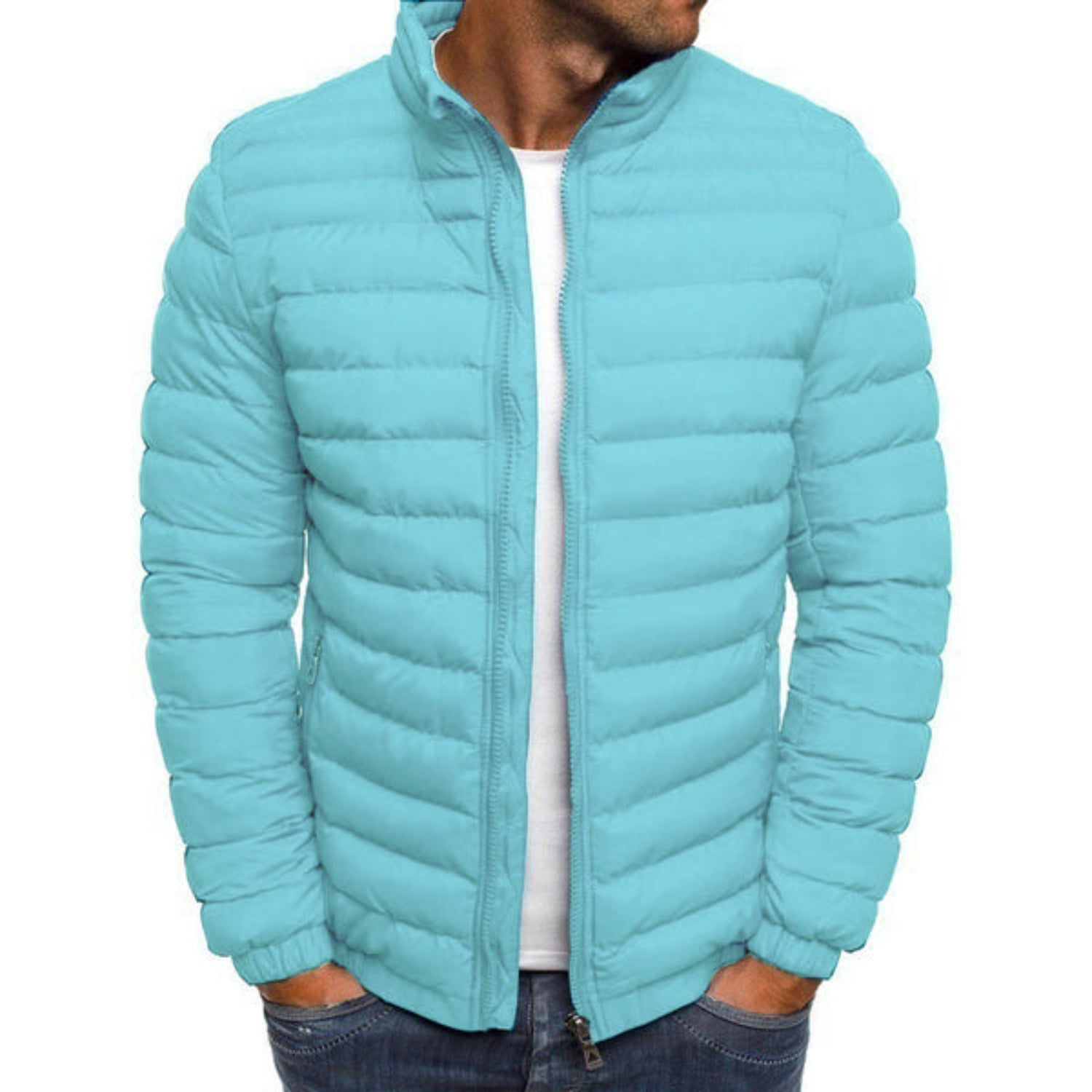 Lorenzo – Luxe Waterafstotend Heren Donsjack