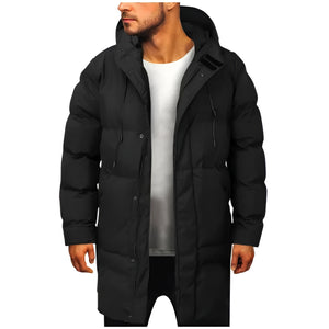 Lorenzo – Gevoerde Lange Winterparka voor Mannen