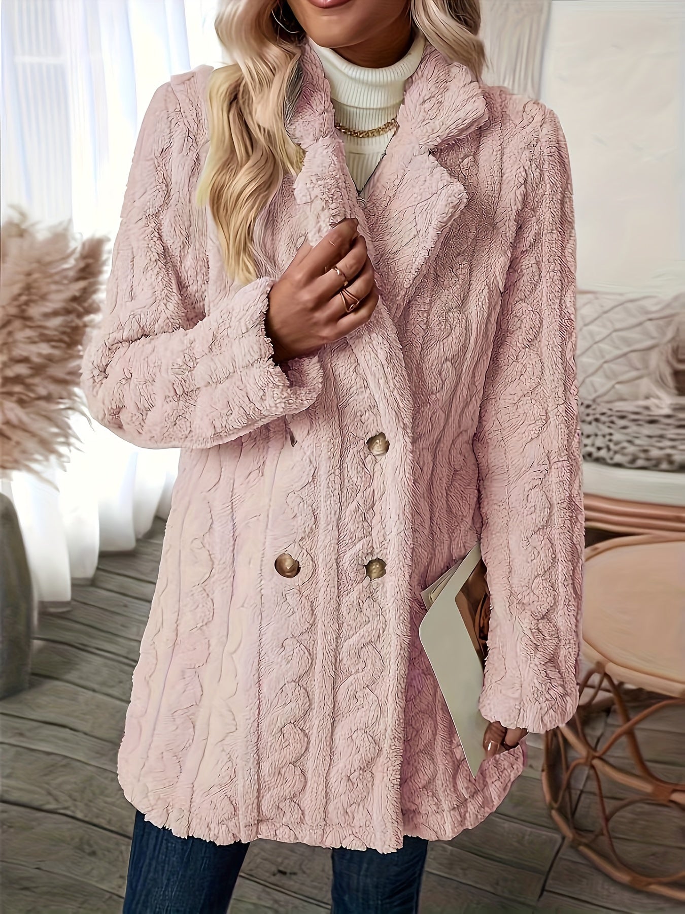 VeraMonti Elegante chique winterjas Voor Vrouwen
