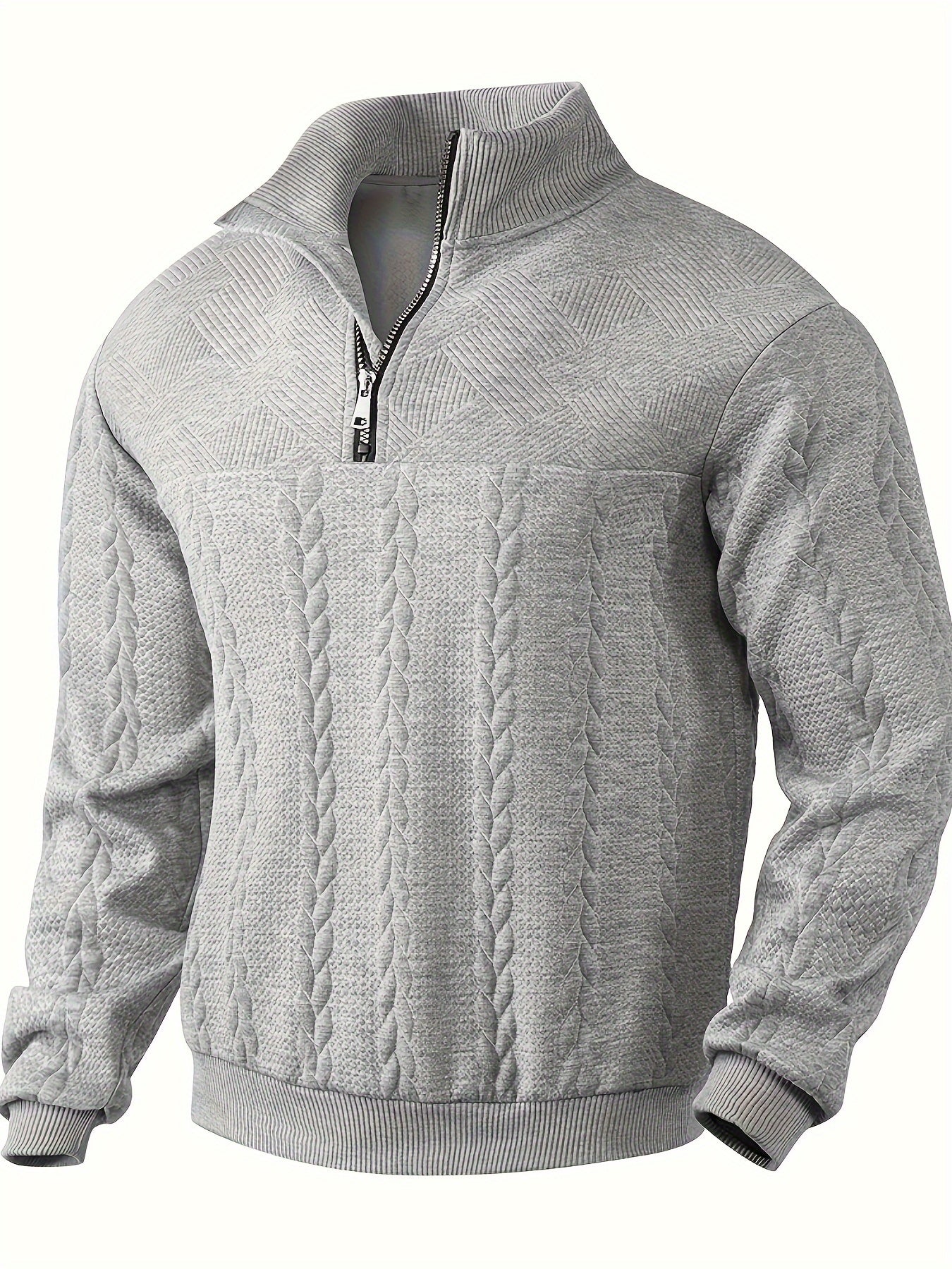 Matteo – Vintage Heren Zip-Up Trui