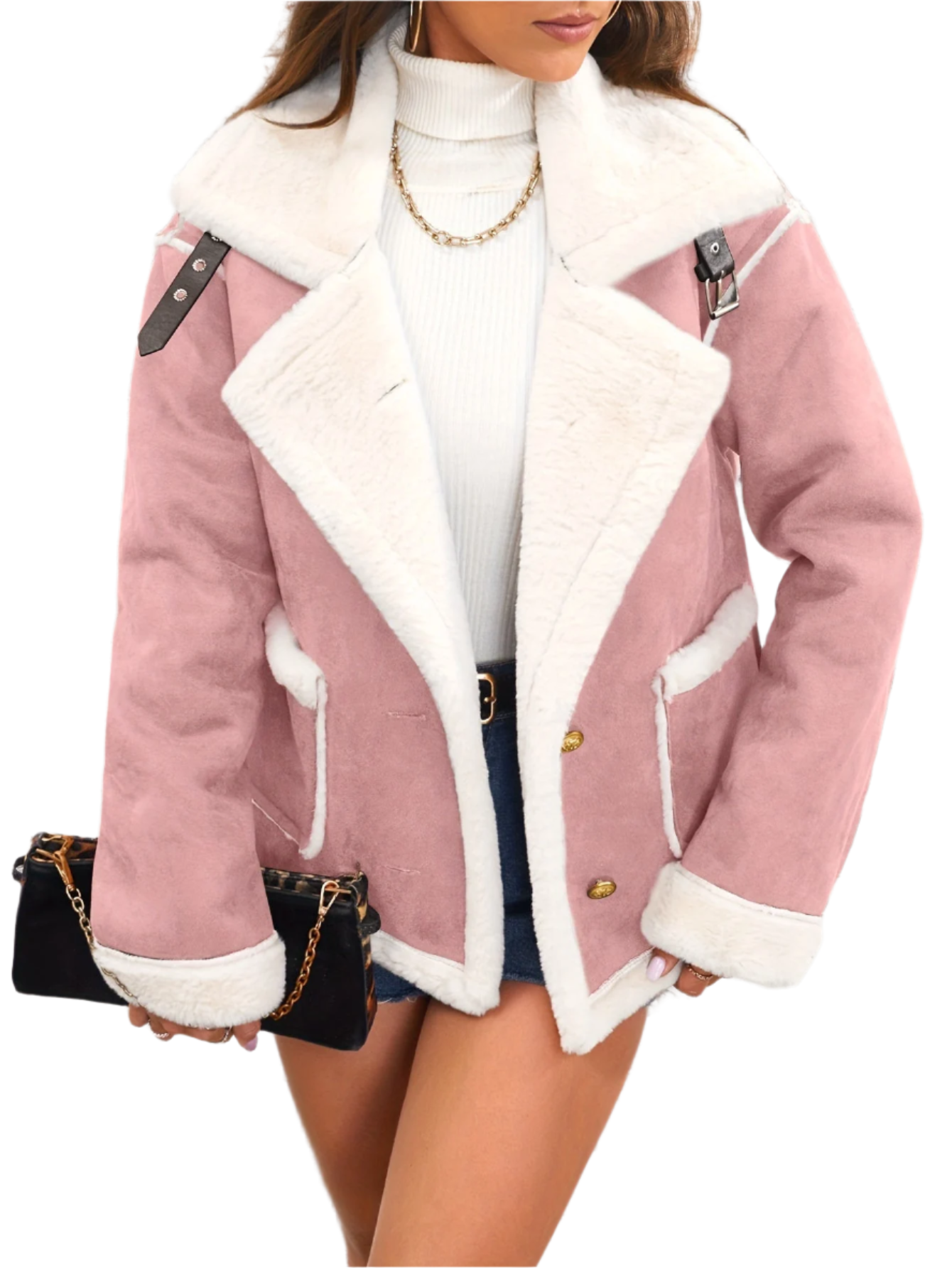 Giulia – Elegante Teddy Winterjas voor Dames
