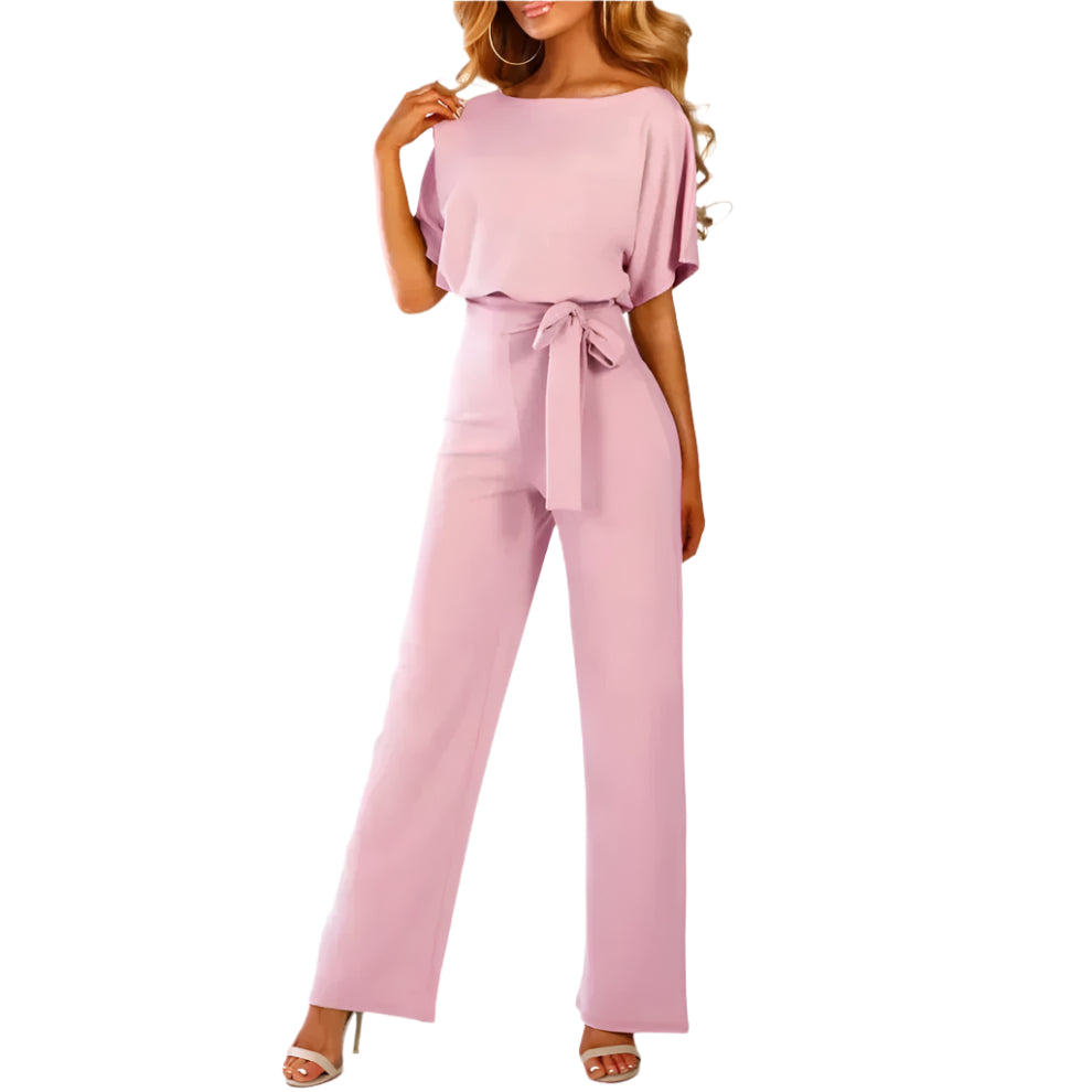 Luciana – Elegante Dames Jumpsuit met Strikdetail