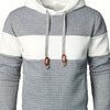 Lorenzo – Heren Hoodie met Textuur en Contrastpanelen