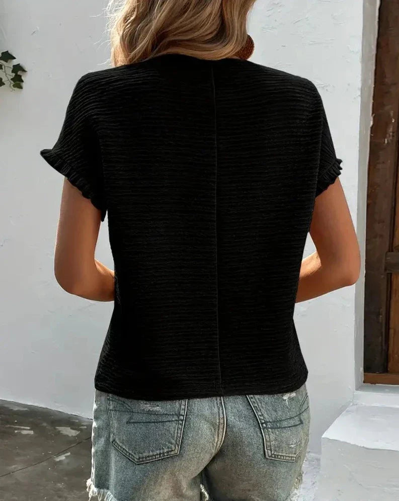 Flora – Lichte Dames T-Shirt van Katoen