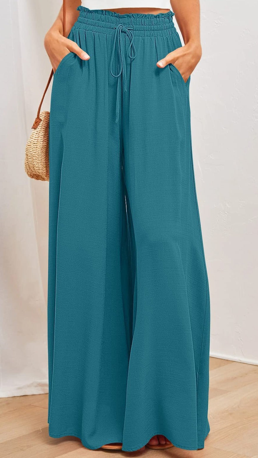 LucaMori™ Summer Lovin' Palazzo-broek