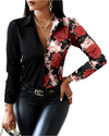 Elena – Elegante Damesblouse met Bloemenprint