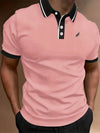Luca – Heren Polo met Effen Kleur en Casual Look