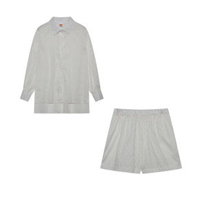 Chiara – Luchtige Dames Set van Blouse en Shorts
