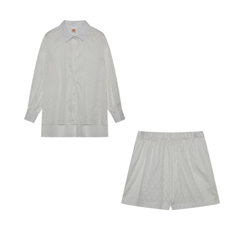 Chiara – Luchtige Dames Set van Blouse en Shorts